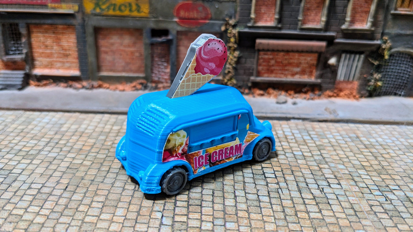 Eiswagen "Ice Cream" Kirmes Eisbude Eisstand Foodtruck