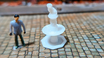 Greyfriars Bobby Scotland Bronze Statue H0 (1:87) aus Resin