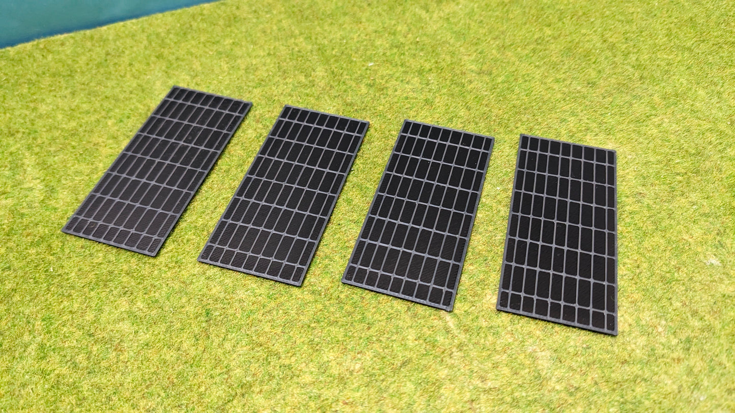 8 Stück Solarmodule Solarzellen Set (große Version)