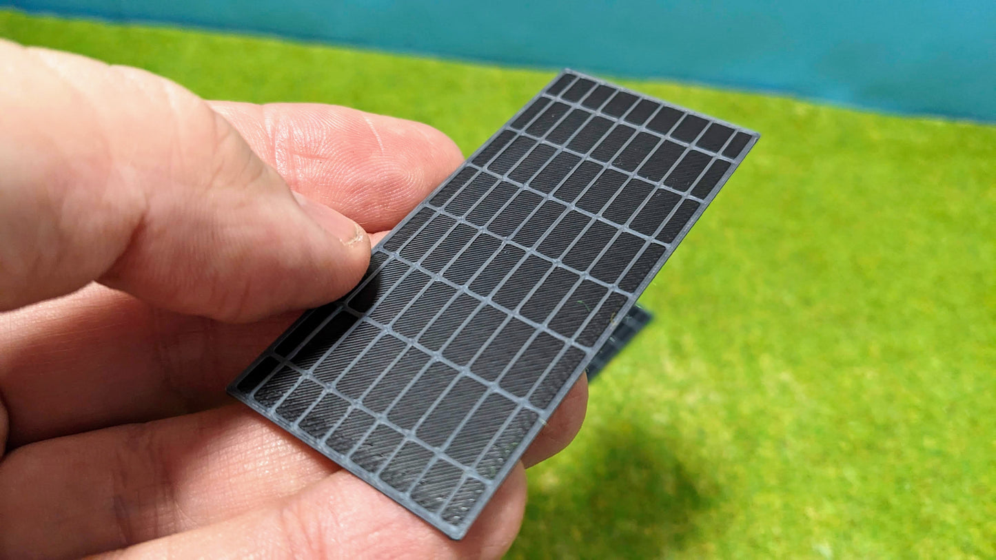 8 Stück Solarmodule Solarzellen Set (große Version)