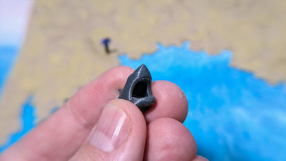 Großer Weißer Hai "Angriff" 1:87 (H0) für Strand Diorama