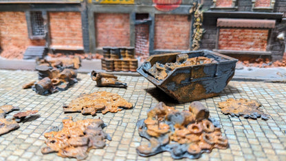 Schrottplatz Schrotthandel Industrieschrott ggg. rostig