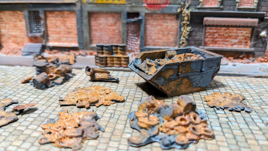 Schrottplatz Schrotthandel Industrieschrott ggg. rostig