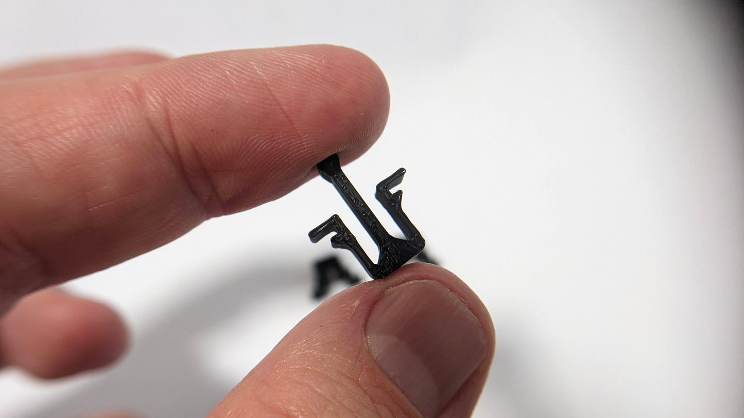 2x Halteclip Halterung Clip+Pin Set passend für Lian-Li DAN A4H2O