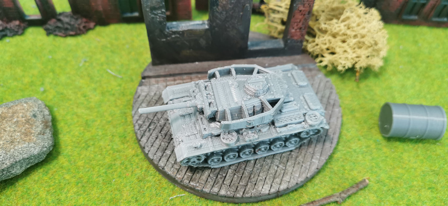 Panzerkampfwagen III "PzKw III" Ausf. N