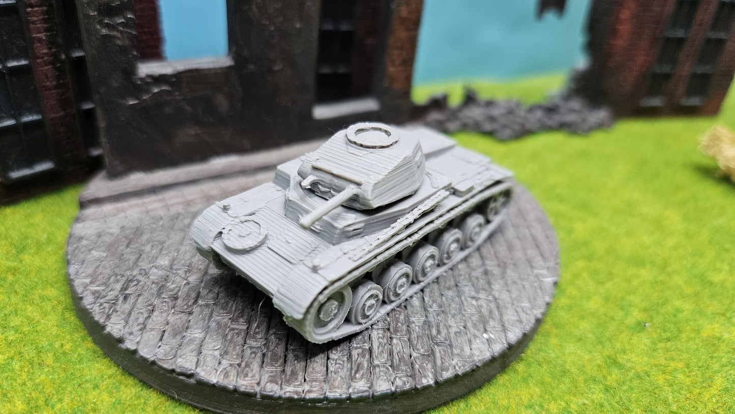 Deutscher Panzer II (Ausf. C) späte Version
