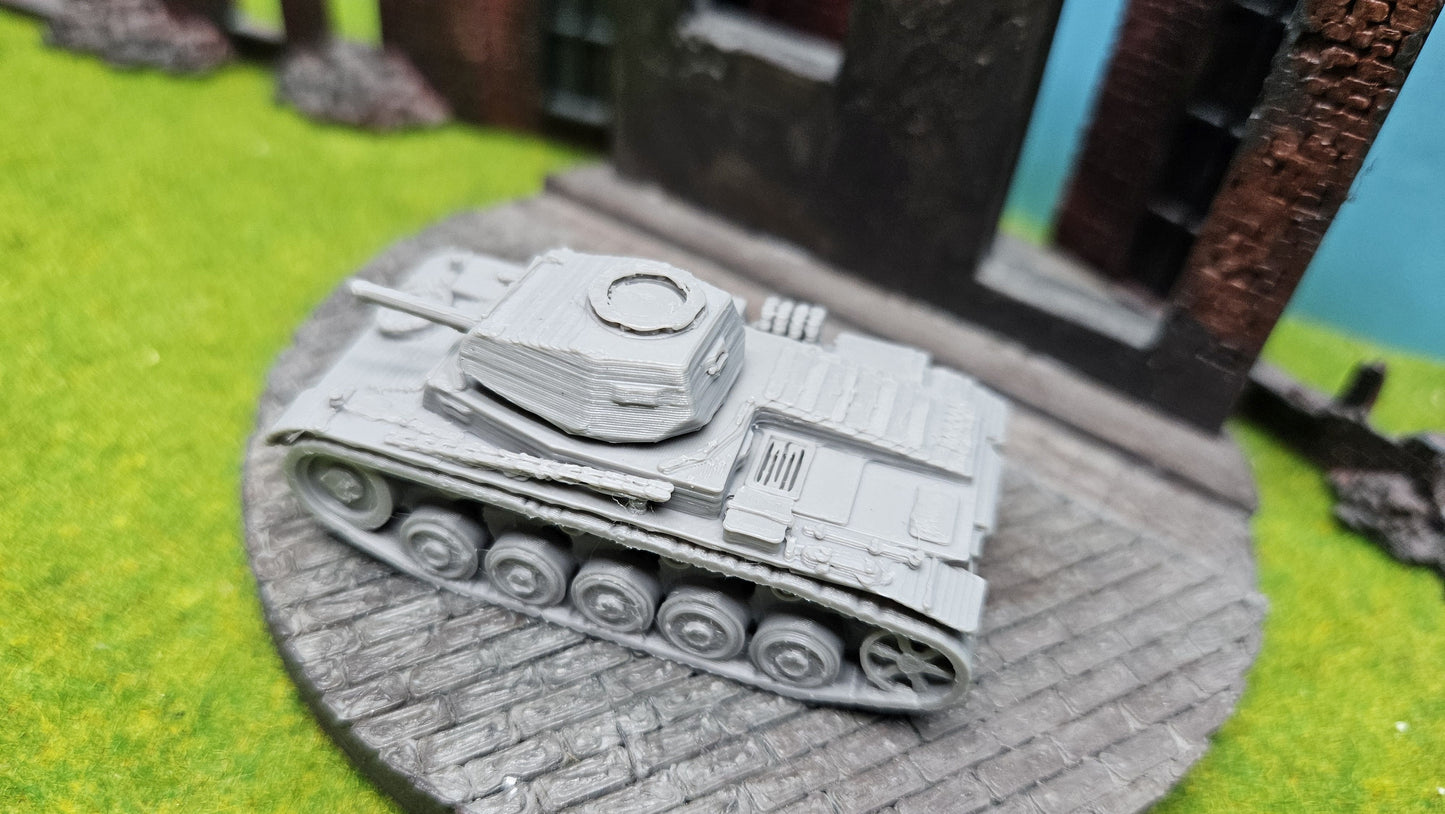Deutscher Panzer II (Ausf. C) späte Version