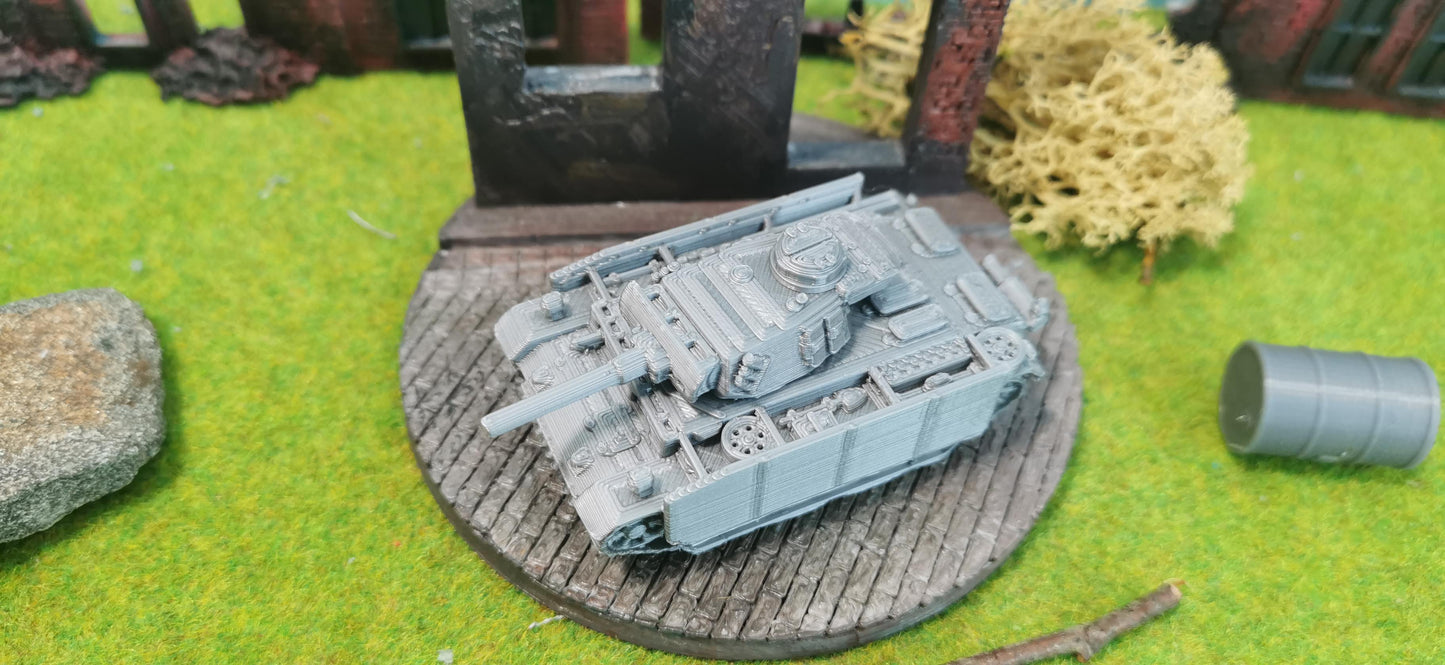 Sd.Kfz. 141/3 "Flammpanzer III" mit Schürzen