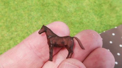 Pferd Hengst Pferde aus Resin 1:87 (H0) - bemalt oder unbemalt