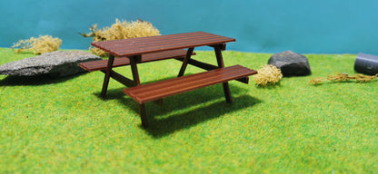 1x oder 5x Picknick Bank Bänke Parkbank