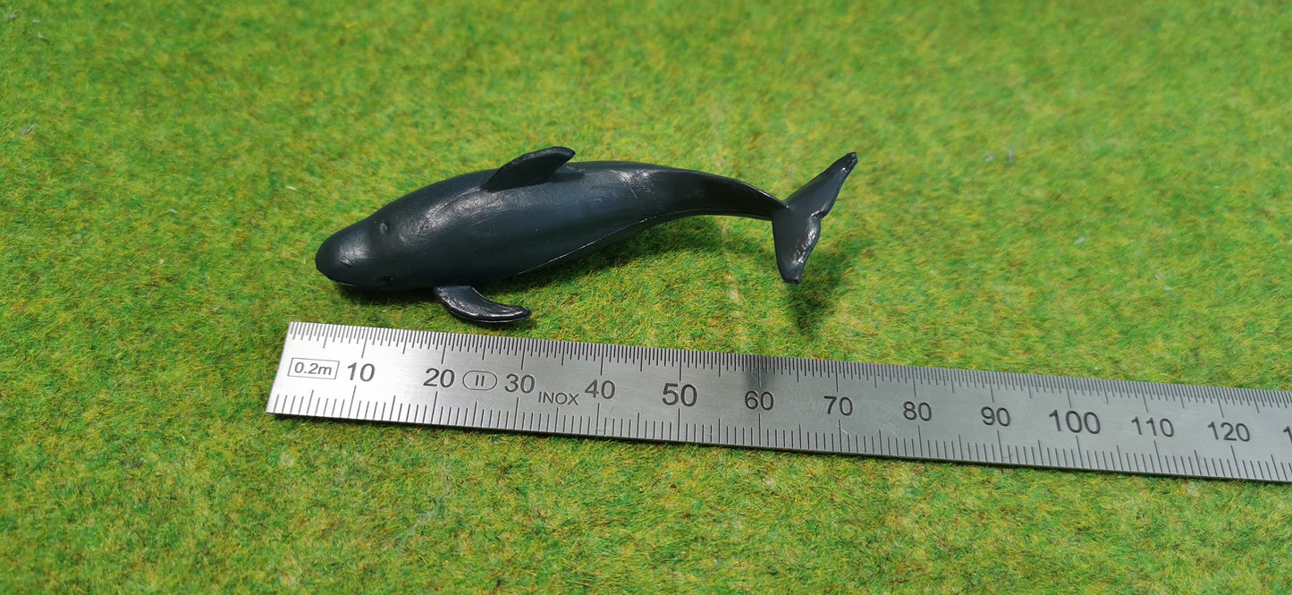 Pilotwal / Grindwal Modell Tier für Zoo Diorama 1:87 (Spur H0) - bemalt