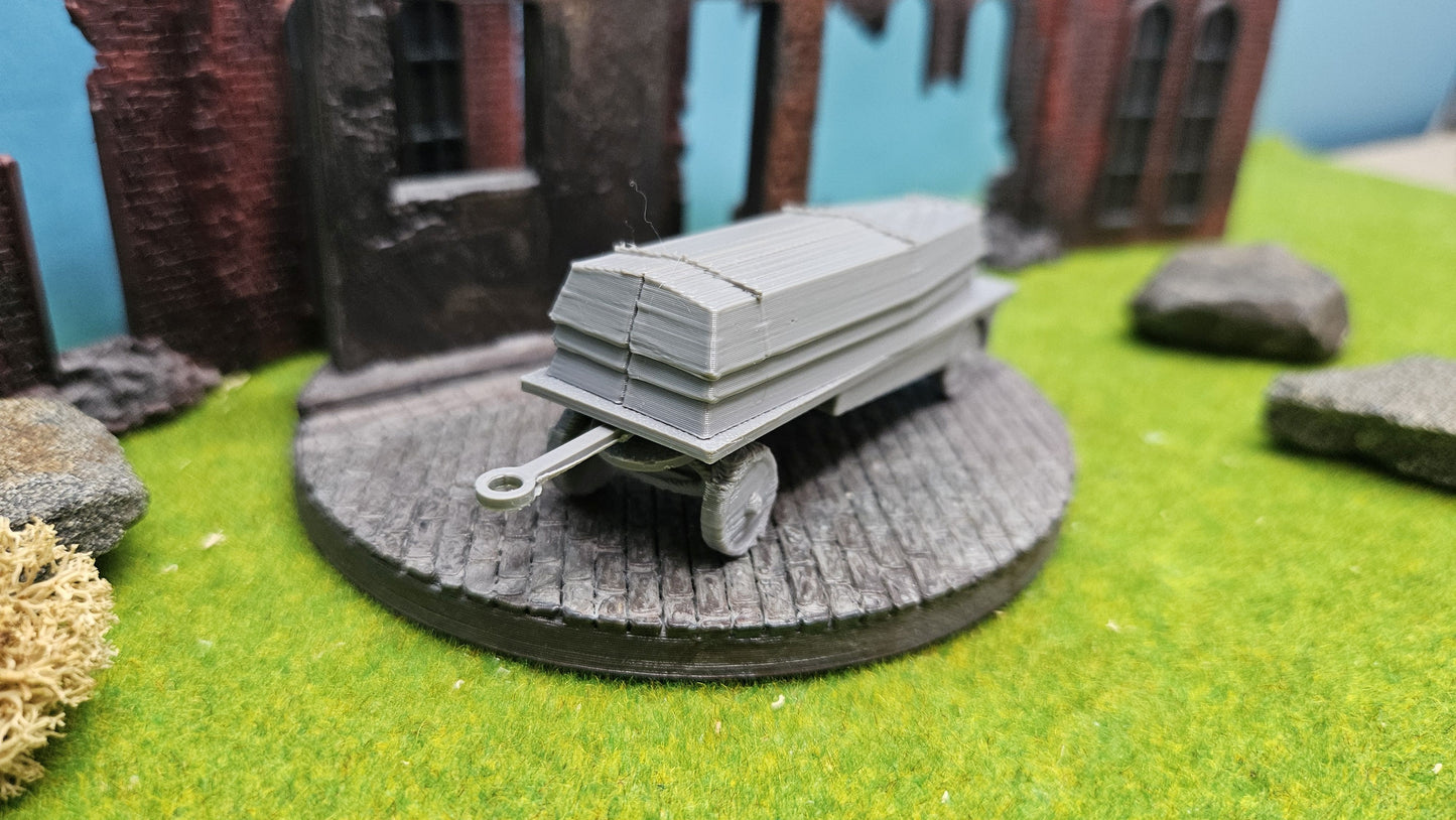Sonderanhänger 108 (Sd.Ah. 108) samt 3x Sturmboot 39 (StuBo 39)