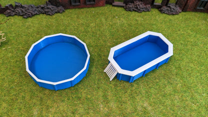 Aufstellpool Swimmingpool Pool Schwimmbad rund und eckig