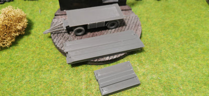 Deutscher Rampenwagen PF-12 "B-Brückengerät"