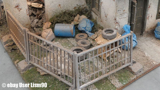 3x Bauzaun Baustellenzaun Baustelle Zaun, Absperrzaun