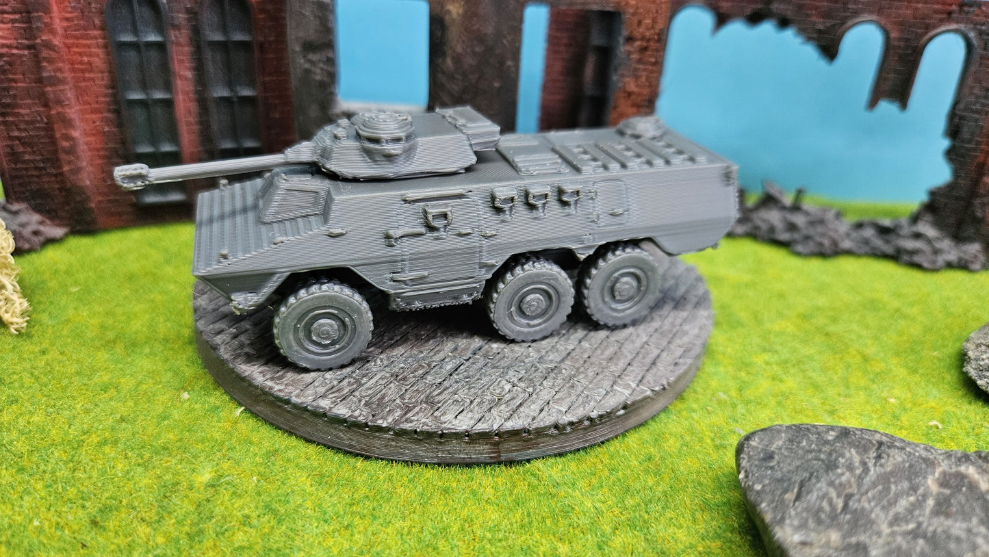 Ratel-90 südafrikanischer Radpanzer mit AML 90 Turm