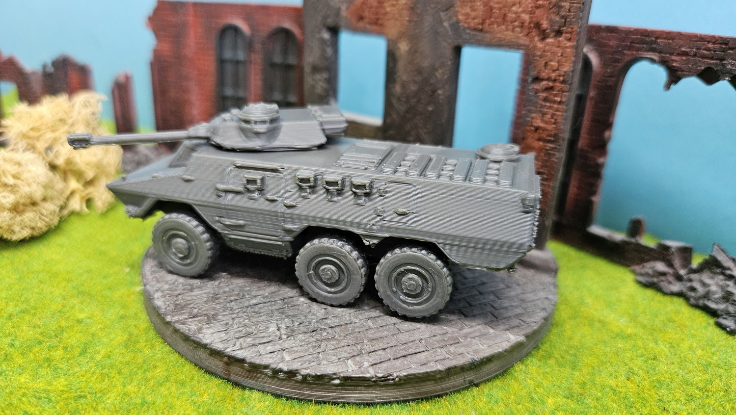 Ratel-90 südafrikanischer Radpanzer mit AML 90 Turm