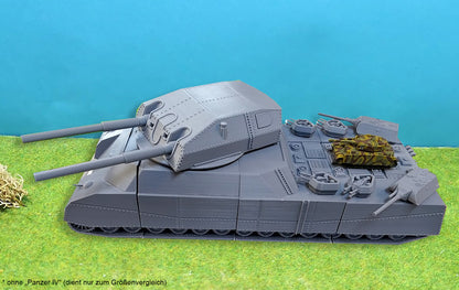 Landkreuzer P. 1000 "Ratte" gigantischer deutscher Prototyp Panzer
