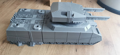 Landkreuzer P. 1000 "Ratte" gigantischer deutscher Prototyp Panzer