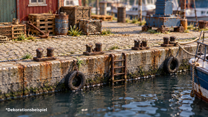 Poller Hafen Doppel Pollard Anlegepoller Festmachpoller