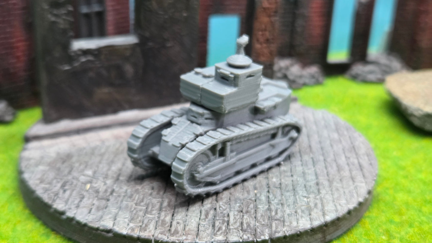 Ren. FT "TSF" französischer WW1 Panzer (Spanischer Bürgerkrieg)
