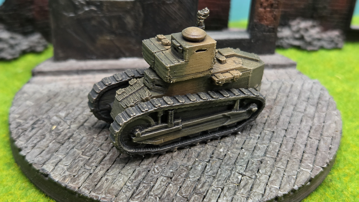 Ren. FT "TSF" französischer WW1 Panzer (Spanischer Bürgerkrieg)