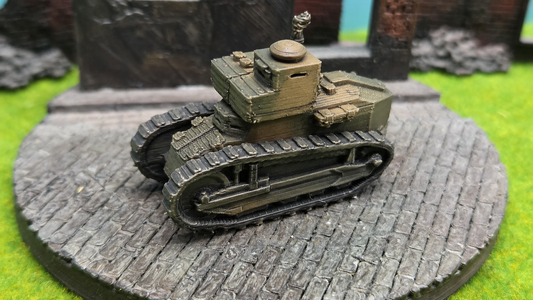 Ren. FT "TSF" französischer WW1 Panzer (Spanischer Bürgerkrieg)