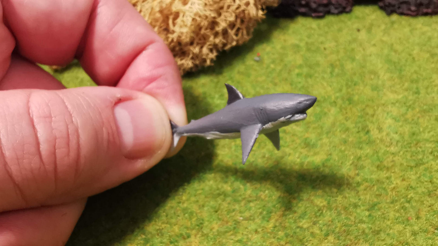 Riffhai / Makohai aus Resin 1:87 (H0) - bemalt oder unbemalt