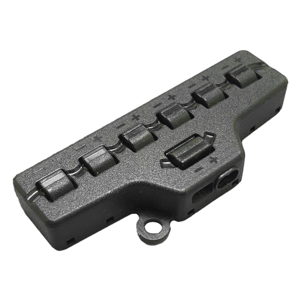 6-fach Kabelverteiler Splitter für Modellbahn Beleuchtung uvm. 1-42V