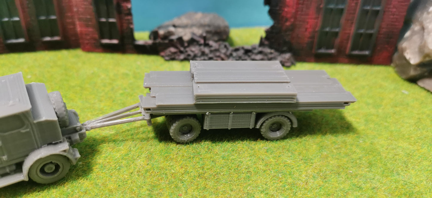 Hanomag SS-100 Wehrmachtstraktor + Rampenwagen PF-12