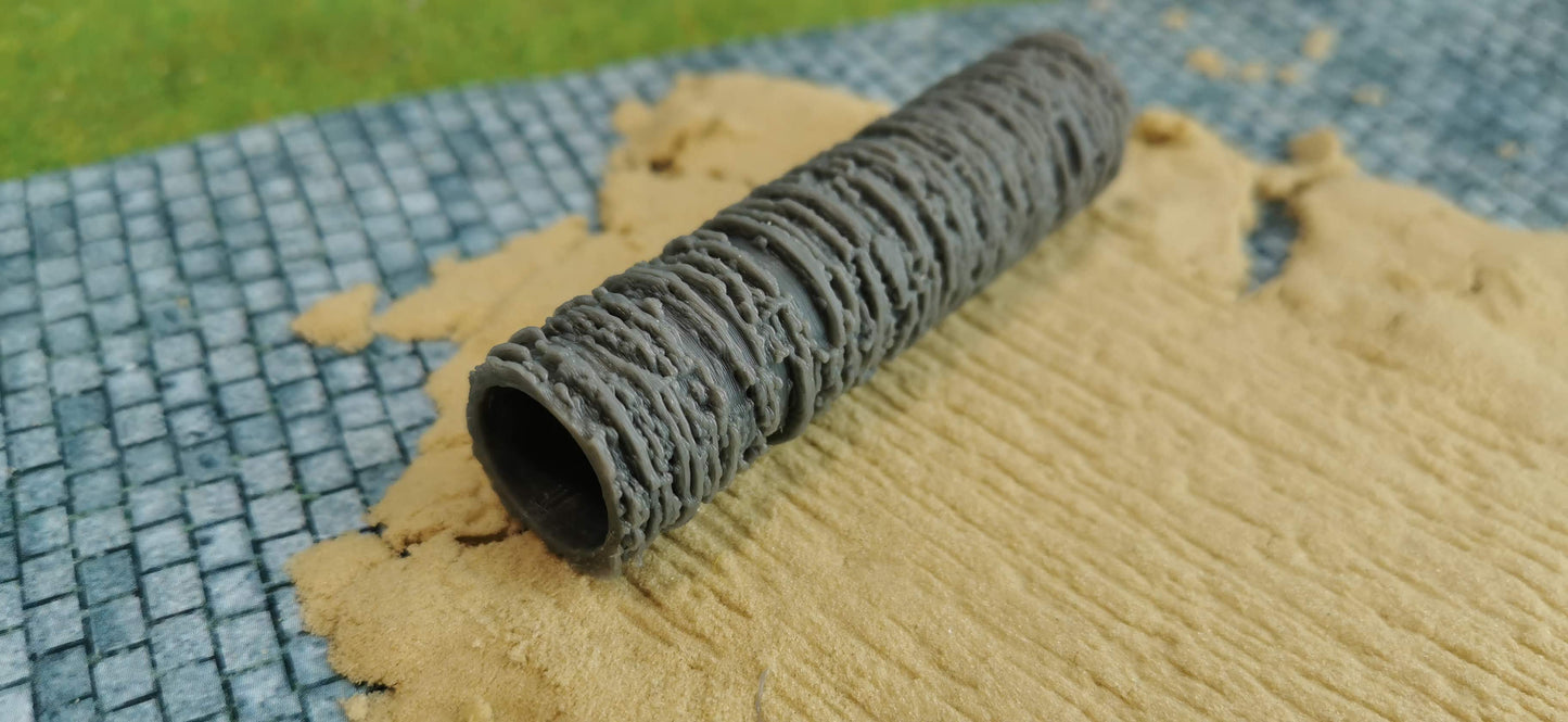 Strukturroller "Sandsteinmauer" Mauerwerk Walze Rolle Modellbau