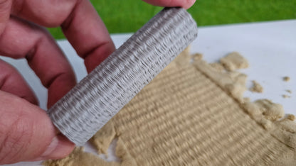 Strukturwalze "Schilfdach" Reetdach Walze Roller Modellbau