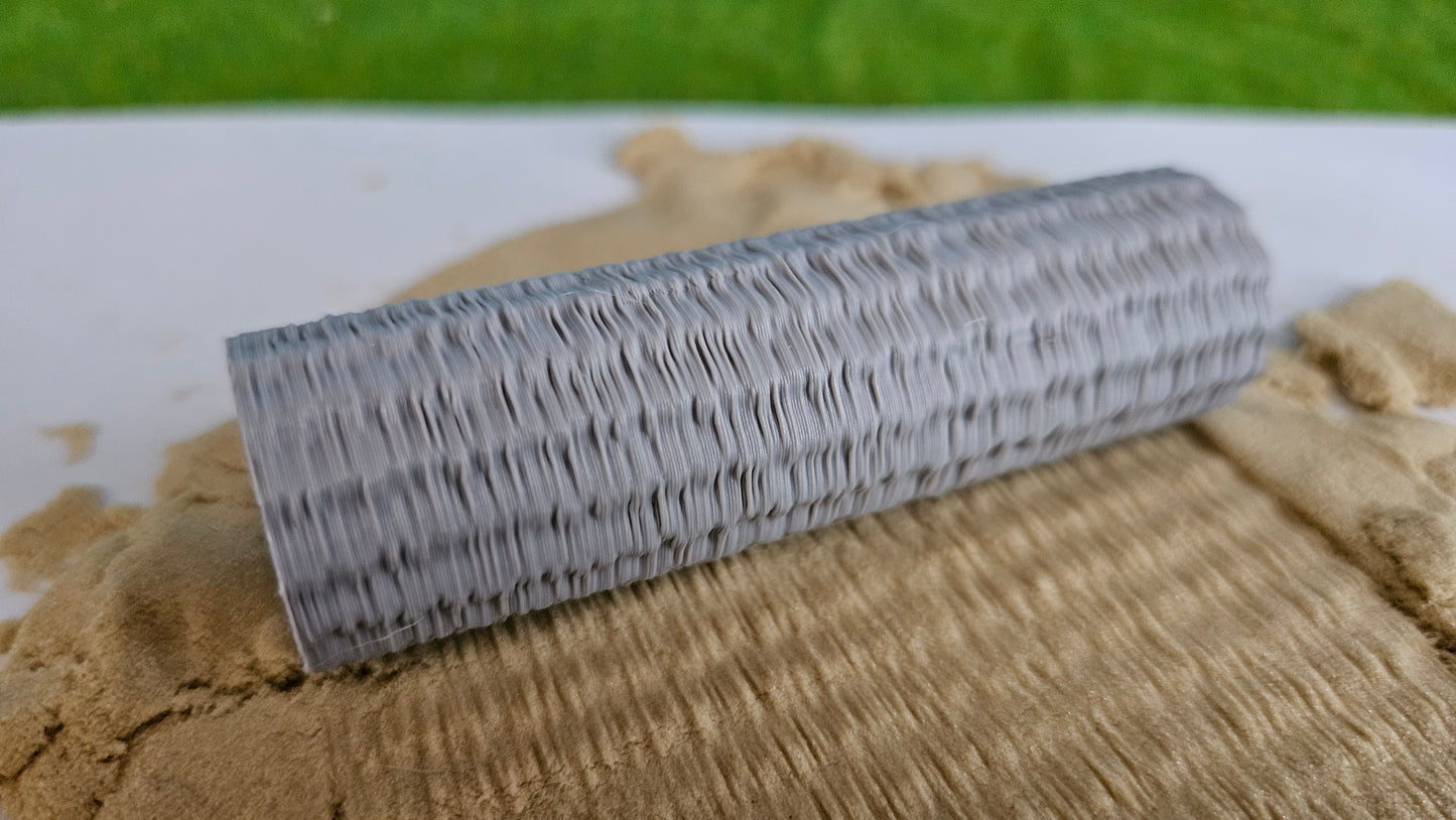 Strukturwalze "Schilfdach" Reetdach Walze Roller Modellbau