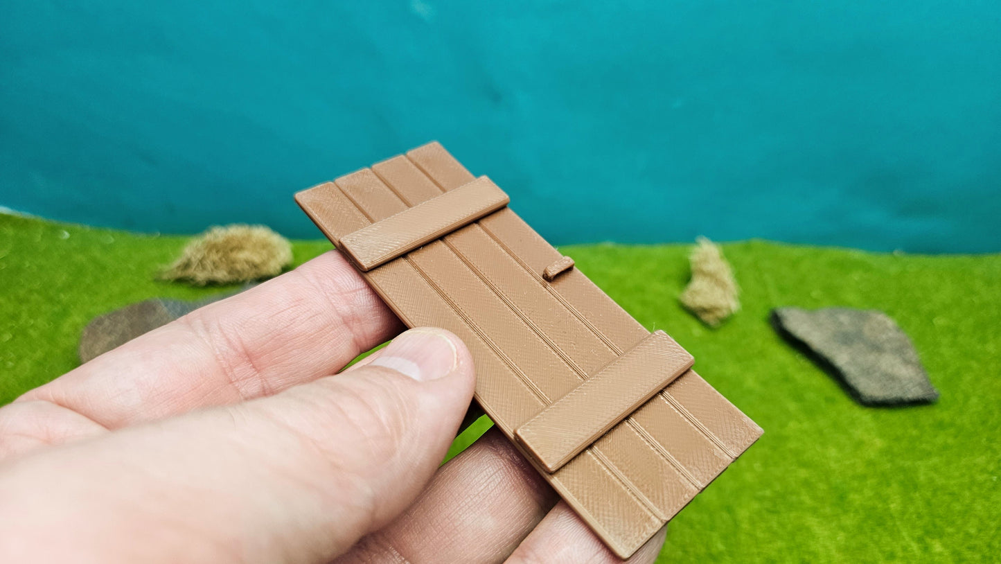 Tür "Schuppentür" für Garage, Werkstatt, Fabrik oder Schuppen