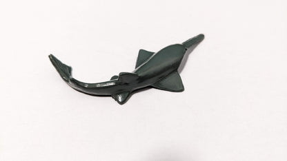 Schwertfisch Wasser Modell Tier für Zoo Diorama 1:35 / 1:32 (Spur 1) - bemalt