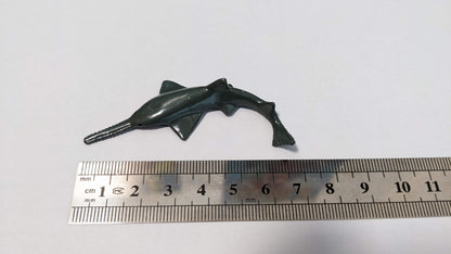 Schwertfisch Wasser Modell Tier für Zoo Diorama 1:35 / 1:32 (Spur 1) - bemalt