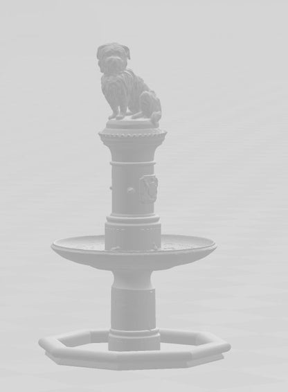 Greyfriars Bobby Scotland Bronze Statue H0 (1:87) aus Resin