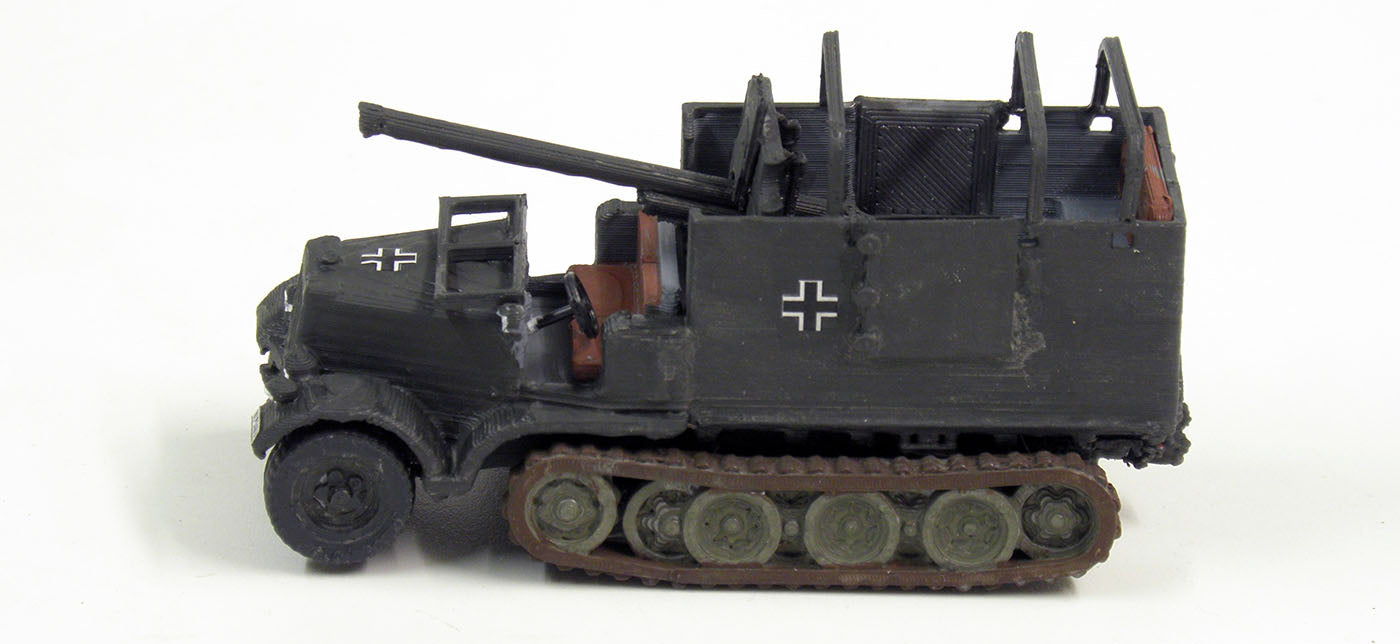 Sd.Kfz. 6 "Diana" Halbkettenfahrzeug mit 7.62cm Pak