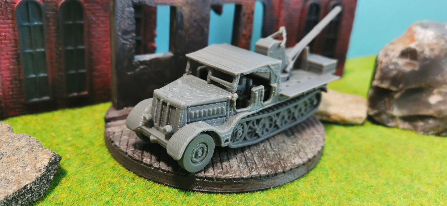 Sd.Kfz. 9 Halbkettenfahrzeug mit Bilstein Kran
