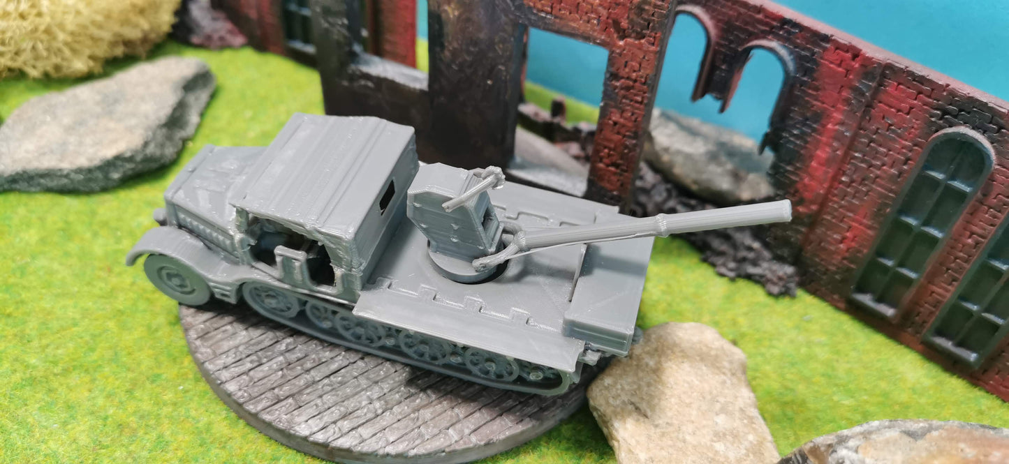 Sd.Kfz. 9 Halbkettenfahrzeug mit Bilstein Kran