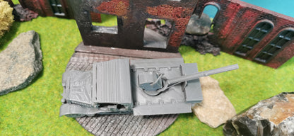 Sd.Kfz. 9 Halbkettenfahrzeug mit Bilstein Kran