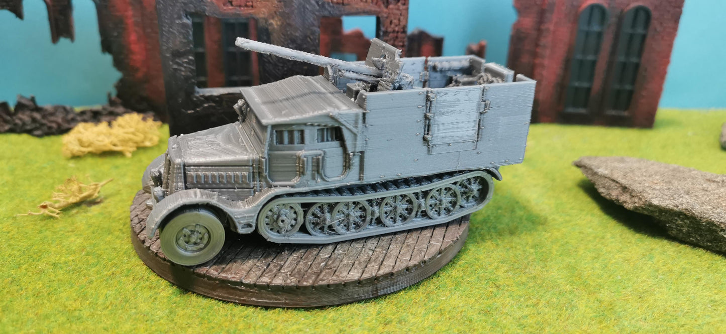Sd.Kfz. 9 ähnlich "Diana" Halbkettenfahrzeug mit 7.62cm Pak