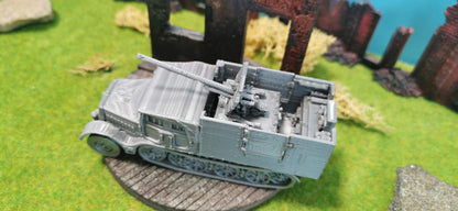 Sd.Kfz. 9 ähnlich "Diana" Halbkettenfahrzeug mit 7.62cm Pak