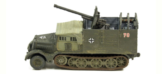 Sd.Kfz. 9 ähnlich "Diana" Halbkettenfahrzeug mit 7.62cm Pak