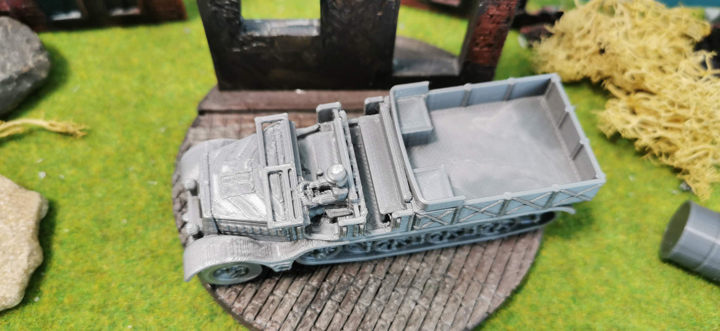 Sd.Kfz. 9 "Famo" Artilleriezugmaschine offene Kabine + Pritsche