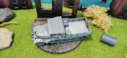 Sd.Kfz. 9 "Famo" Artilleriezugmaschine offene Pritsche