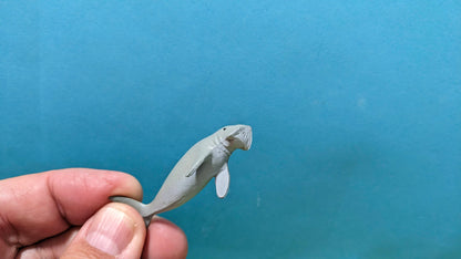 Seekuh Manati Modell Tier für Zoo Diorama 1:35 / 1:32 (Spur 1) oder 1:87 - bemalt