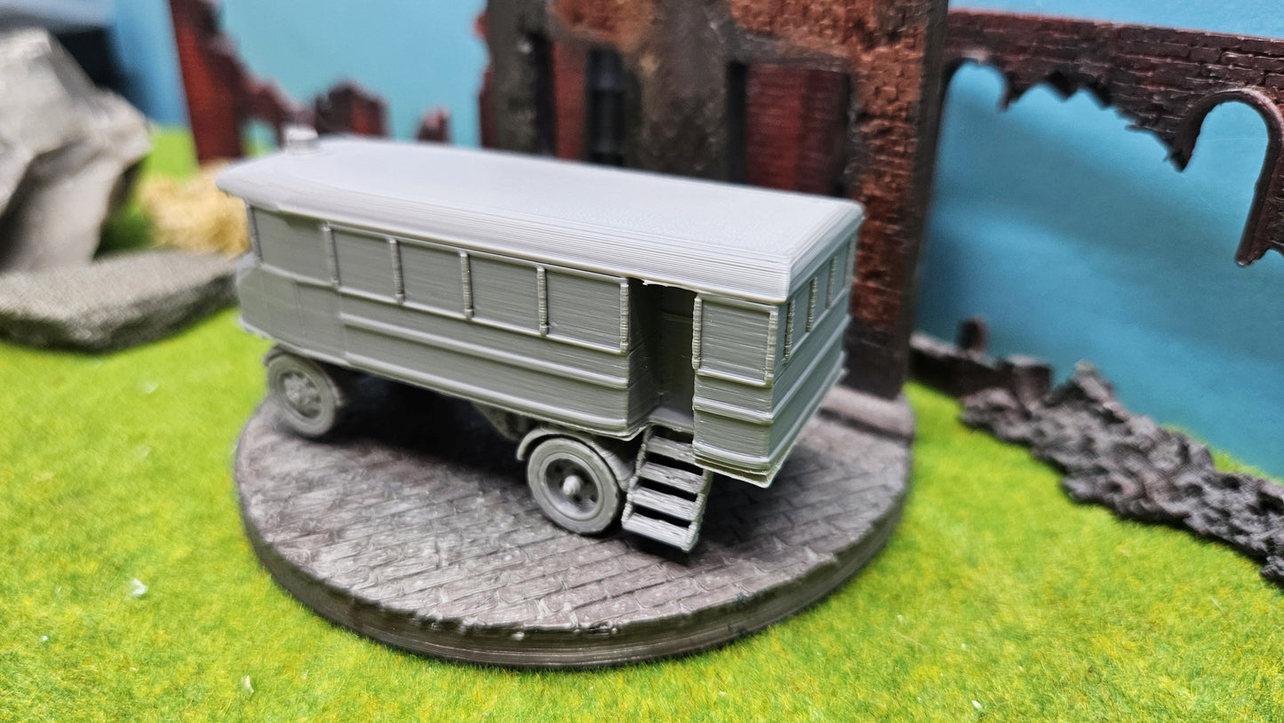 Sentinel Steam Bus WW1 dampfbetriebenes Nutzfahrzeug