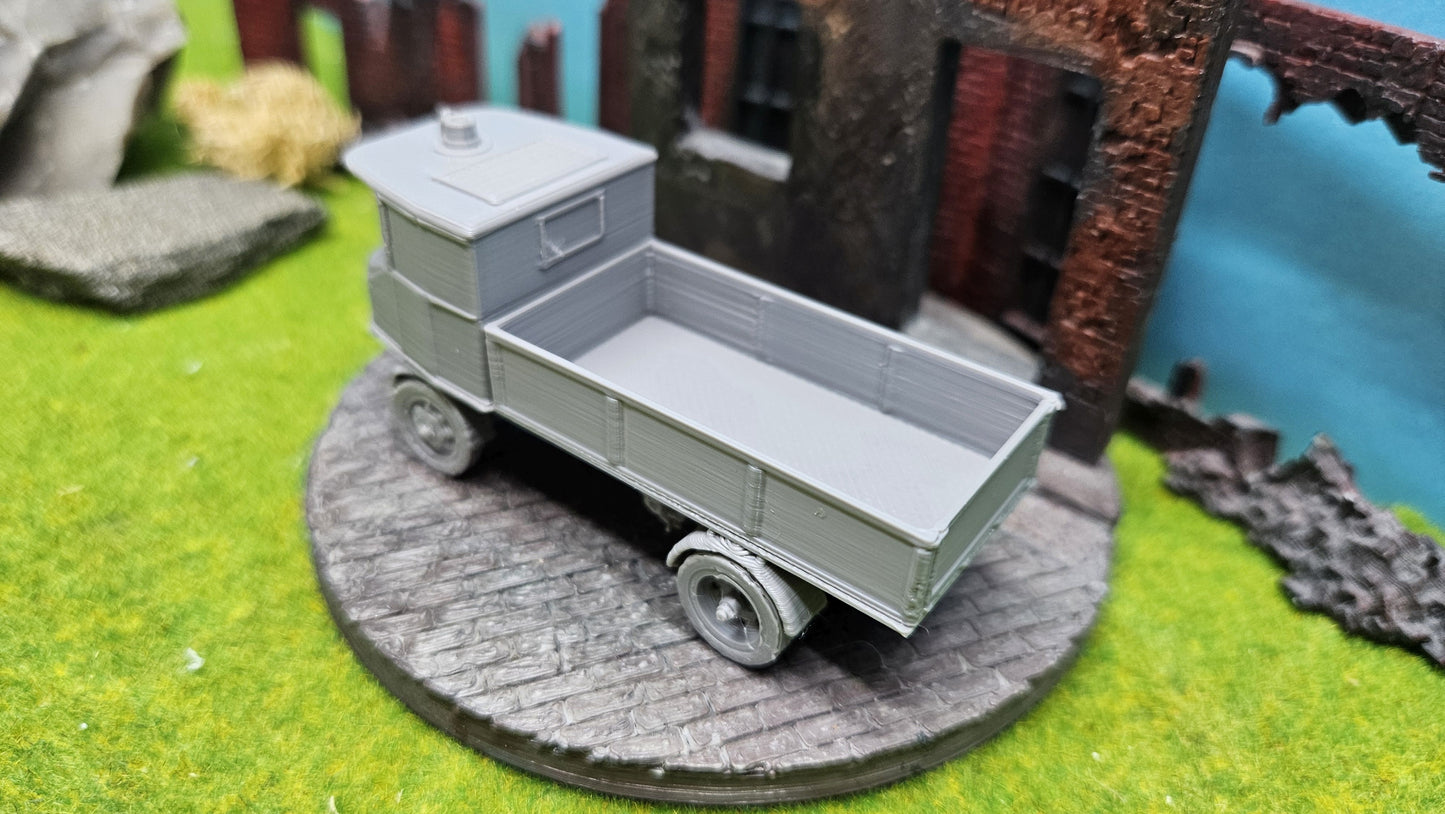 Sentinel Steam Truck WW1 dampfbetriebenes Nutzfahrzeug