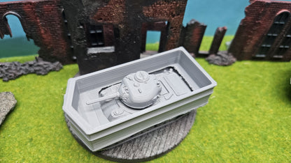 Sherman "DD" Duplex Drive mit aufgeklapptem Schwimmkörper